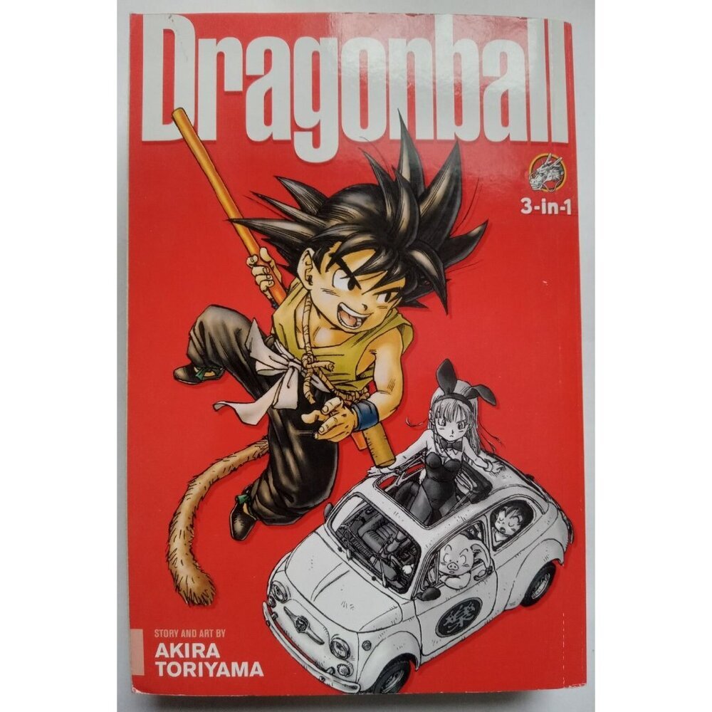 Dragon Ball 3-In-1 Vol. 1 (Vol.1-3) Akira Toriyama 2012 VG+